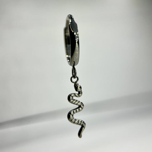 Piercing Argola Serpent Hoop -Titânio