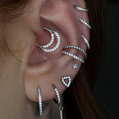 Piercing Courtney -Titânio