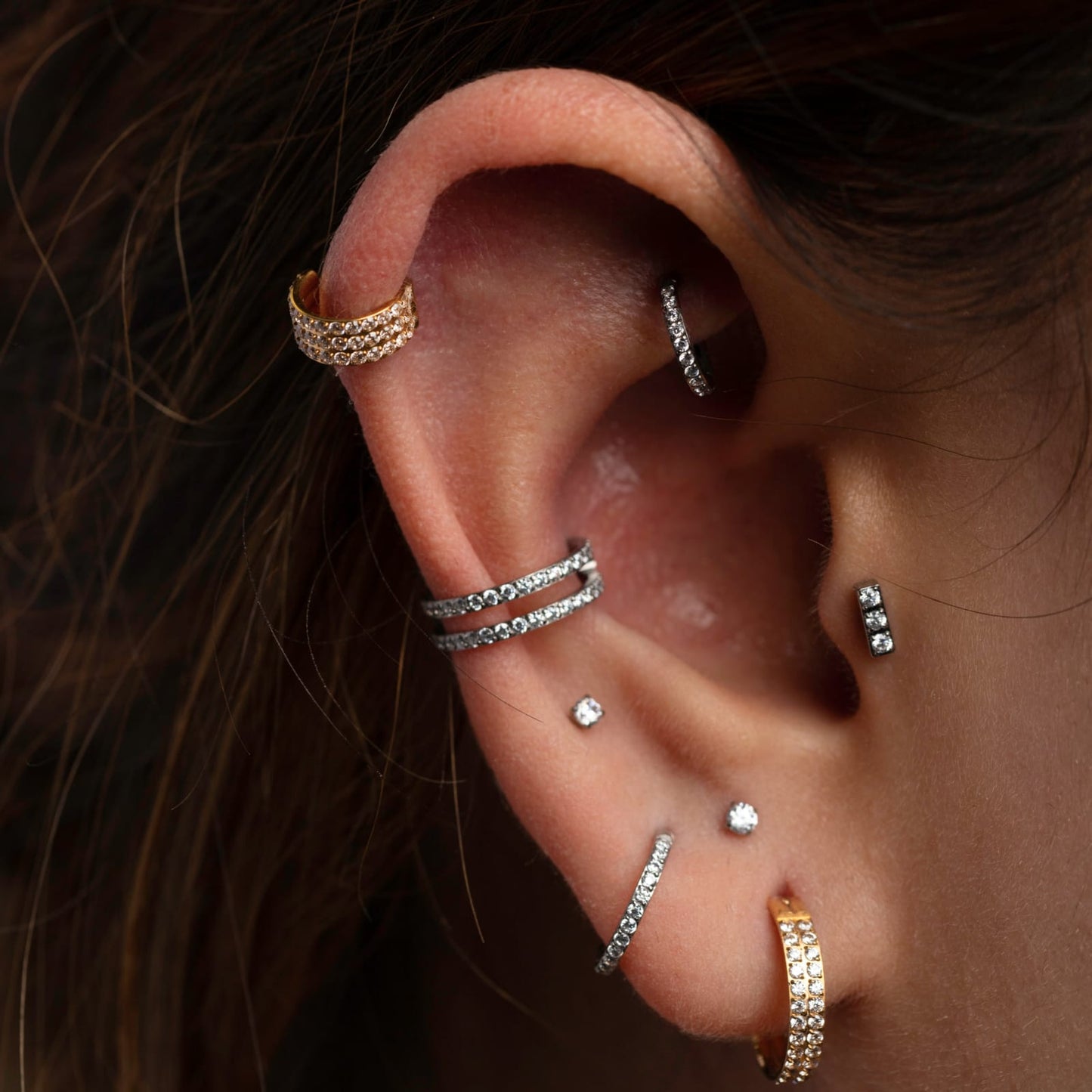 Piercing Argola Cath- Titânio